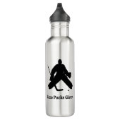 Bouteille D'eau Jeu de gardien de hockey Zéro Canards donnés (Droite)