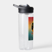 Bouteille D'eau Jeu informatique de jeu de gamer de coucher de sol (Droite)