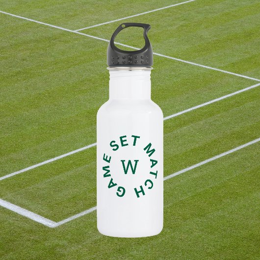 Bouteille D'eau Jeu Match Monogramme Vert Tennis