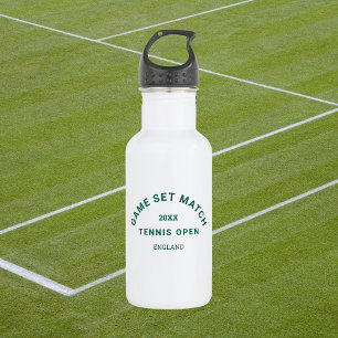 Bouteille D'eau Jeu Vert Match Crest Tennis