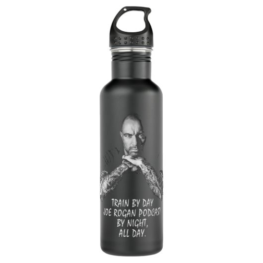 Bouteille D'eau Joe Rogan, Train By day Essential T Shirt (Devant)