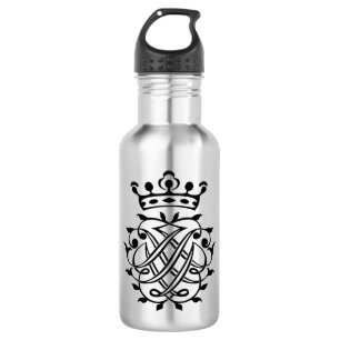 Bouteille D'eau Johann Sebastian Bach Crest Monogramme Insignia