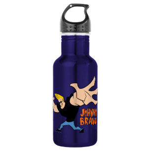 Bouteille D'eau Johnny Bravo Pose Iconique