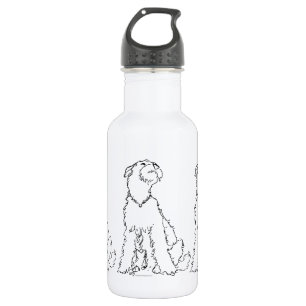 Bouteille D'eau Joie de l'Airedale, du terrier gallois ou du Lakel