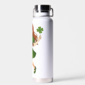 Bouteille D'eau Joli anime roux Saint Patrick (Arrière)