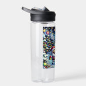 Bouteille D'eau Joli Cartoon Père Noël et Reindeer Noël (Droite)