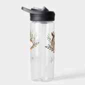 Bouteille D'eau Joli Cerf Aquarellé Posé En Bas Boho (Droite)