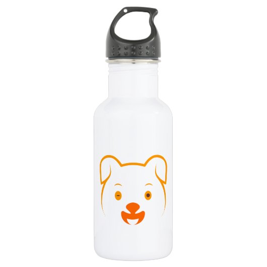 Bouteille D'eau Joli chiot (Devant)