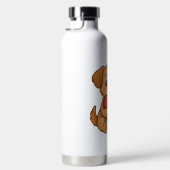 Bouteille D'eau Joli chiot/chien pour la Saint-Valentin (Droite)