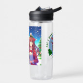 Bouteille D'eau Joli couple d'anime Noël (Gauche)
