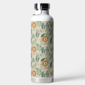 Bouteille D'eau Joli Doodle Lion Jungle Rainforest Motif (Droite)