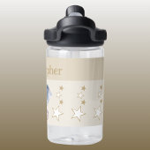 Bouteille D'eau Joli éléphant ajouter nom avec étoiles enfants bru
