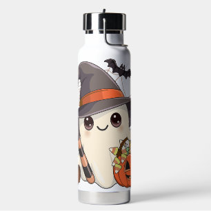 Bouteille D'eau Joli fantôme de Halloween de style Kawaii