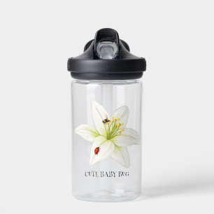 Bouteille D'eau Joli ladybug lily fleuris écolière enfants