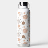 Bouteille D'eau Joli Motif Doodle Planet (Plage)