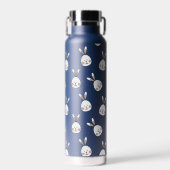 Bouteille D'eau Joli Motif lapin blanc de Pâques (Avant)