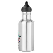 Bouteille D'eau Joli Petit Papillons Nom personnalisé (Droite)