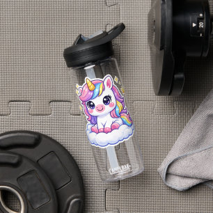 Bouteille D'eau Joli T-Shirt Licorne Personnalisé pour Enfants