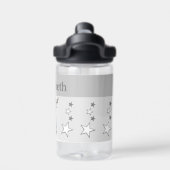 Bouteille D'eau Joli zèbre ajouter un nom avec des étoiles enfants (Salle de sport)