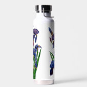 Bouteille D'eau Jolie couleur pourpre Iris (Gauche)