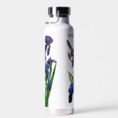 Bouteille D'eau Jolie couleur pourpre Iris (Plage)
