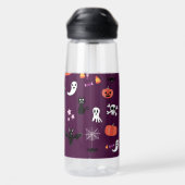 Bouteille D'eau Jolie Création Halloween Flippante (Arrière)