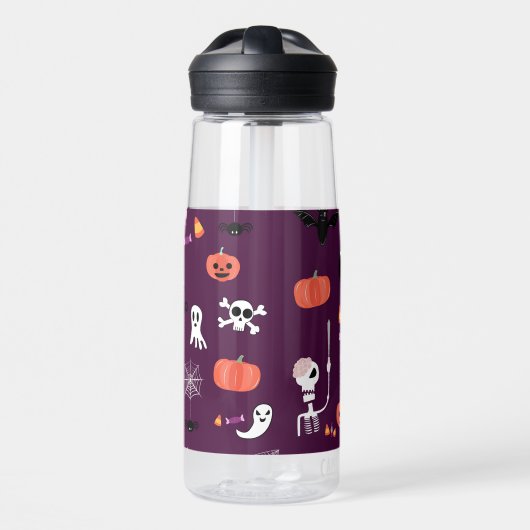 Bouteille D'eau Jolie Création Halloween Flippante (Avant)