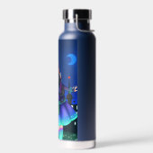 Bouteille D'eau Jolie fille Sci-Fi (Gauche)