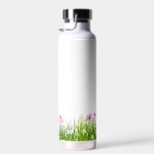 Bouteille D'eau Jolie princesse et fleurs (Plage)
