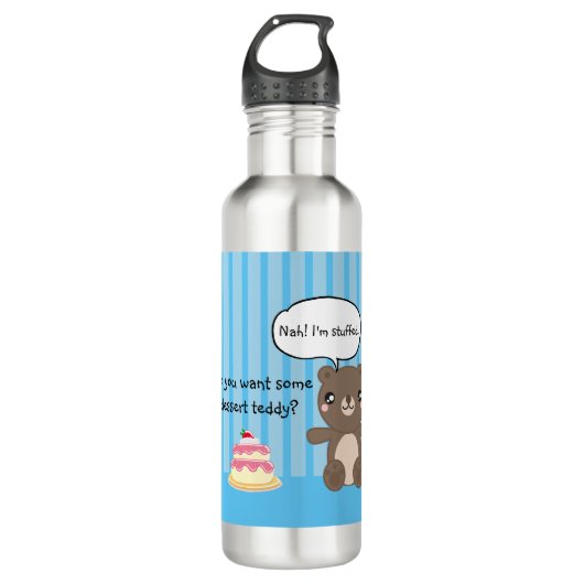 Bouteille D'eau Jolie Teddy Bear Kids Funny Plaisanterie (Devant)