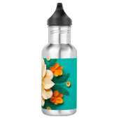 Bouteille D'eau Jolies fleurs 3d (Droite)
