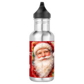 Bouteille D'eau Jolly Christmas Santa Portrait (Droite)