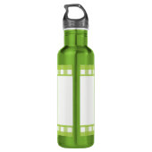 Bouteille D'eau Jote Boys tracteur vert ajouter nom (Dos)