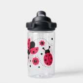 Bouteille D'eau Jote Lady Bug Flower Motif (Salle de sport)
