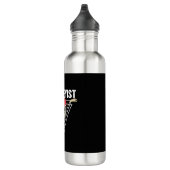 Bouteille D'eau Joueur de hockey éffrayant Enforcer Halloween os c (Droite)