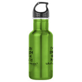 Bouteille D'eau Joueur de la corne anglaise (Devant)