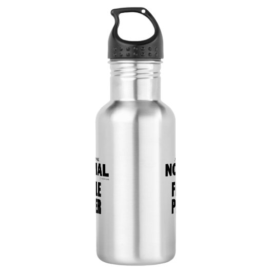 Bouteille D'eau Joueur Fiddle Normal (Dos)