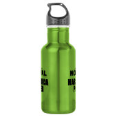 Bouteille D'eau Joueur harmonique normal (Dos)