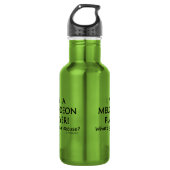 Bouteille D'eau Joueur Melodeon (Devant)