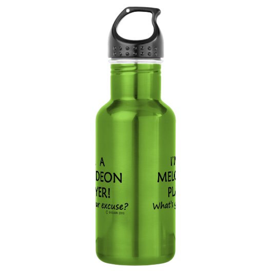 Bouteille D'eau Joueur Melodeon (Devant)