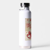 Bouteille D'eau Jour de la Saint Valentin (Plage)
