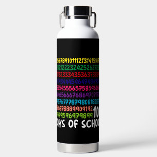 Bouteille D'eau Jour des 100 nombres de mathématiques à l'école en