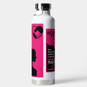 Bouteille D'eau Journée internationale de la femme (Droite)