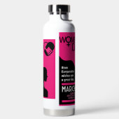 Bouteille D'eau Journée internationale de la femme (Droite)