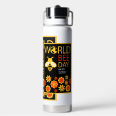 Bouteille D'eau Journée mondiale du miel 20 mai (Arrière)