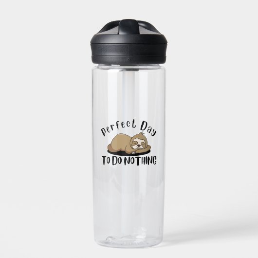 Bouteille D'eau Journée Parfaite Pour Ne Rien Faire (Extérieur)