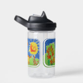 Bouteille D'eau Joyeuse Giraffe (Arrière Complet)
