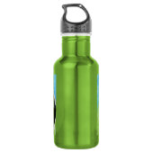 Bouteille D'eau Joyeuse peinture de petit cochon (Dos)