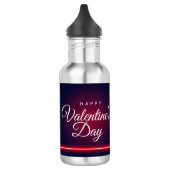 Bouteille D'eau Joyeuse Saint-Valentin (Gauche)