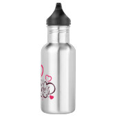 Bouteille D'eau Joyeuse Saint-Valentin ! (Droite)